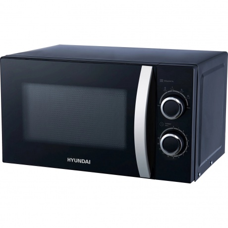 Микроволновая печь Hyundai HYM-M2055 20л. 700Вт черная/серебристый - фото 4