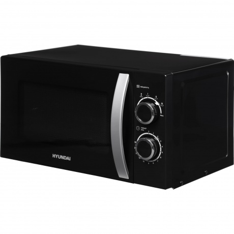 Микроволновая печь Hyundai HYM-M2055 20л. 700Вт черная/серебристый - фото 5