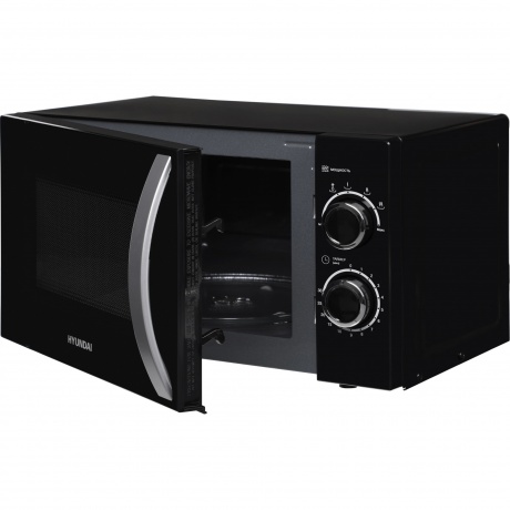 Микроволновая печь Hyundai HYM-M2055 20л. 700Вт черная/серебристый - фото 6