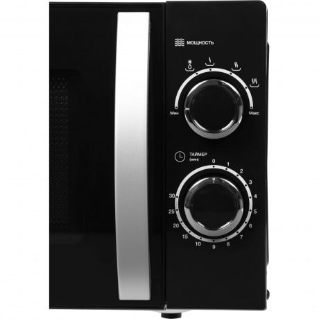 Микроволновая печь Hyundai HYM-M2055 20л. 700Вт черная/серебристый - фото 7