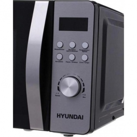 Микроволновая печь Hyundai HYM-D2071 20л. 700Вт черная/серебристый - фото 5