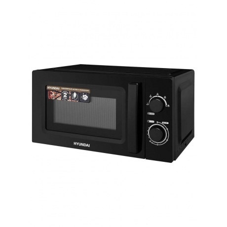 Микроволновая печь Hyundai HYM-M2008 20л. 700Вт черная - фото 2