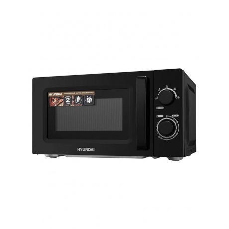Микроволновая печь Hyundai HYM-M2008 20л. 700Вт черная - фото 3