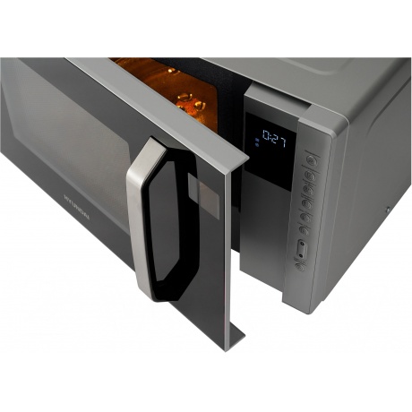 Микроволновая Печь Hyundai HYM-M2066 23л. 800Вт серебристый - фото 15