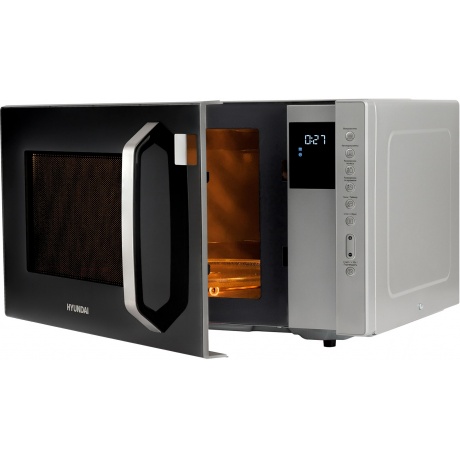Микроволновая Печь Hyundai HYM-M2066 23л. 800Вт серебристый - фото 9