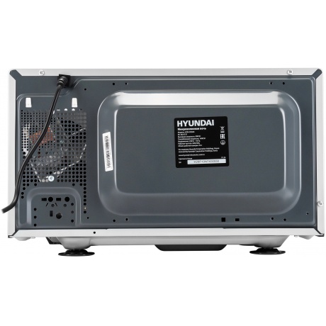 Микроволновая печь Hyundai HYM-D3044 23л. 700Вт черная/серебристый - фото 8