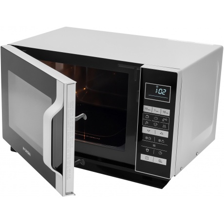 Микроволновая печь Hyundai HYM-D3044 23л. 700Вт черная/серебристый - фото 9