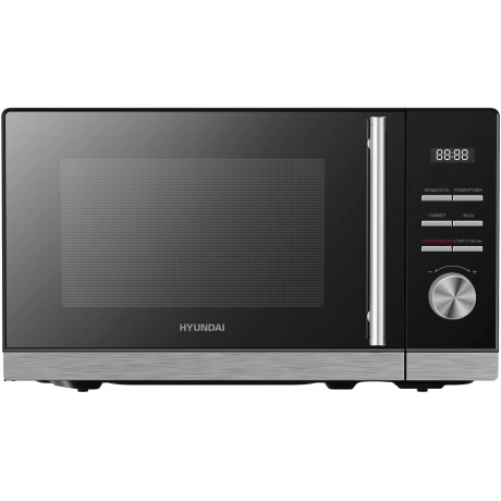 

Микроволновая печь Hyundai HYM-D3005 20л. 700Вт черная/стальной