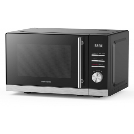 Микроволновая печь Hyundai HYM-D3005 20л. 700Вт черная/стальной - фото 3