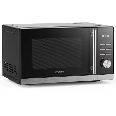 Микроволновая печь Hyundai HYM-D3005 20л. 700Вт черная/стальной - фото 4
