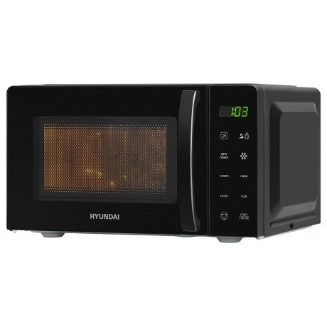 Микроволновая печь Hyundai HYM-D3030 20л. 700Вт черная - фото 3