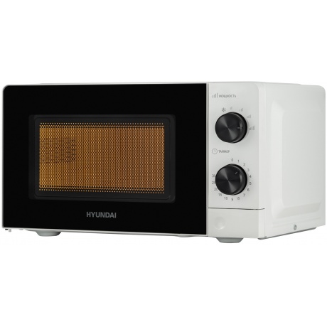 Микроволновая печь Hyundai HYM-M2049 20л. 700Вт белая/черная - фото 2