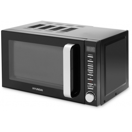 Микроволновая печь Hyundai HYM-D3034 20л. 700Вт черная/хром - фото 10