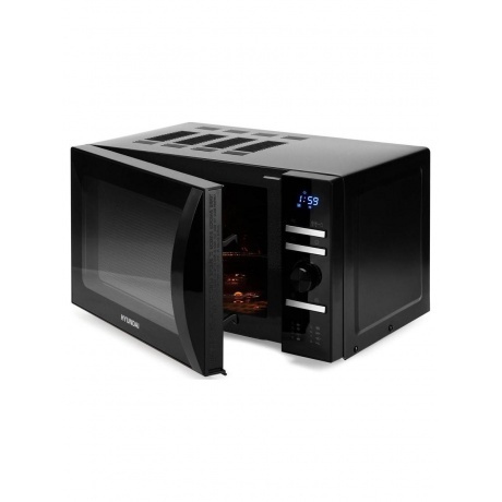 Микроволновая печь Hyundai HYM-D3031 20л. 700Вт черная - фото 5