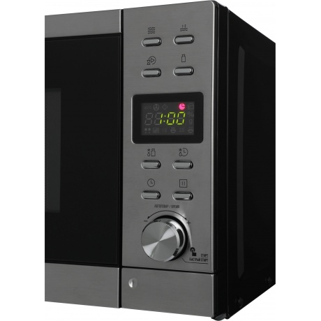 Микроволновая Печь Hyundai HYM-D3043 20л. 700Вт серебристый - фото 4