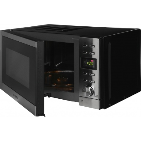 Микроволновая Печь Hyundai HYM-D3043 20л. 700Вт серебристый - фото 7