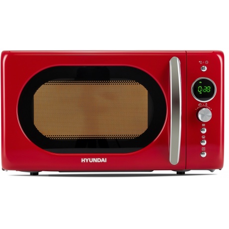 

Микроволновая Печь Hyundai HYM-D3037 20л. 700Вт красный/серебристый