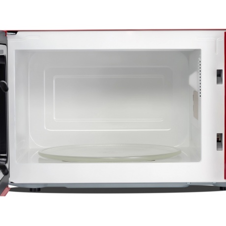 Микроволновая Печь Hyundai HYM-D3037 20л. 700Вт красный/серебристый - фото 7
