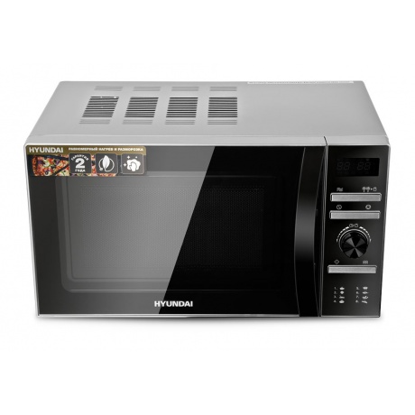 Микроволновая Печь Hyundai HYM-D3026 20л. 700Вт серебристый - фото 1