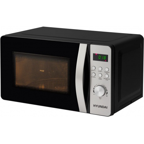 Микроволновая печь Hyundai HYM-D2074 20л. 700Вт черная/серебристый - фото 5
