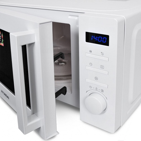 Микроволновая печь Hyundai HYM-M2060 20л. 700Вт белая - фото 5