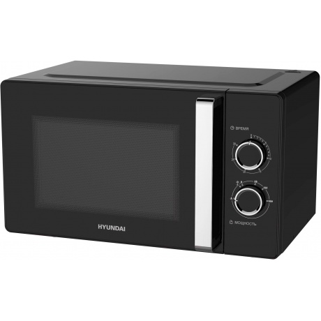 Микроволновая печь Hyundai HYM-M2012 23л. 800Вт черная/хром - фото 2