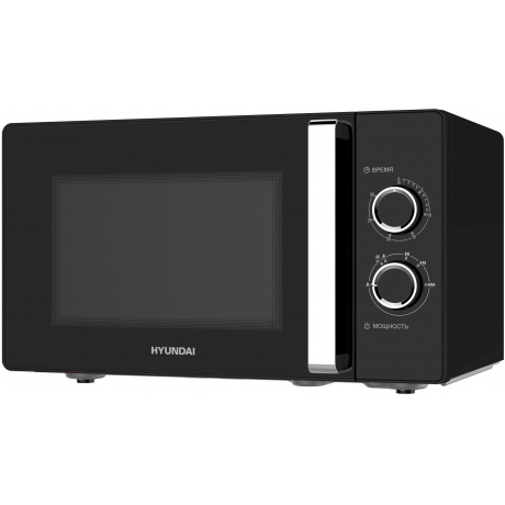 Микроволновая печь Hyundai HYM-M2012 23л. 800Вт черная/хром - фото 3