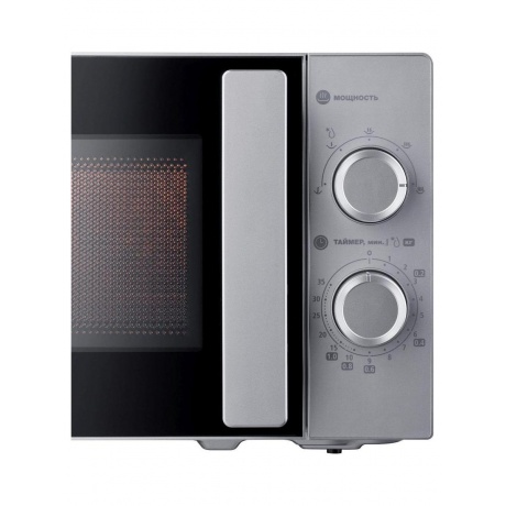 Микроволновая Печь Hyundai HYM-M2092 20л. 700Вт серебристый - фото 6