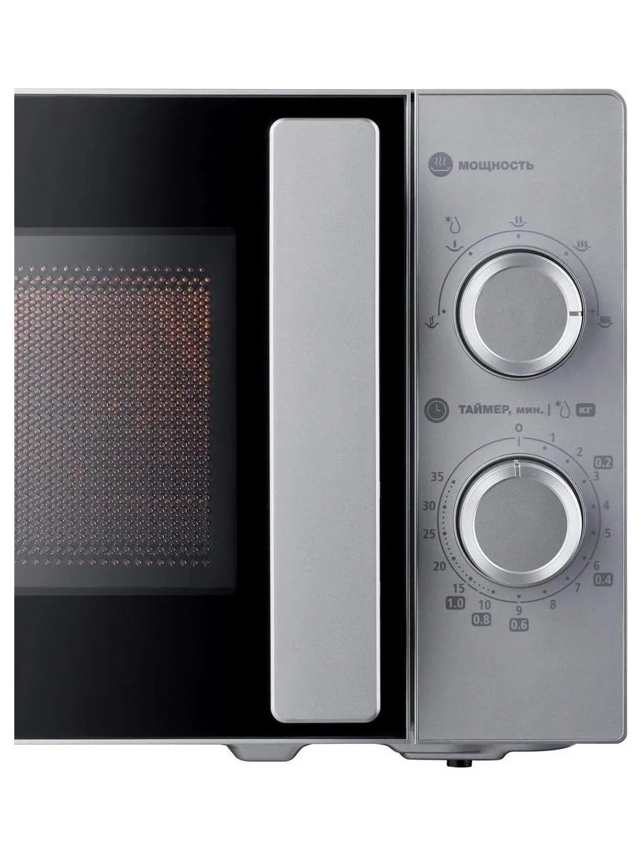 Микроволновая Печь Hyundai HYM-M2092 20л. 700Вт серебристый - фото 6