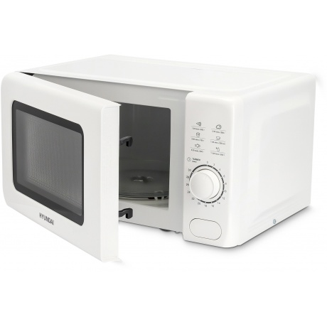 Микроволновая печь Hyundai HYM-D3035 20л. 700Вт белая - фото 3