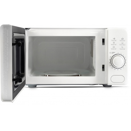 Микроволновая печь Hyundai HYM-D3035 20л. 700Вт белая - фото 4