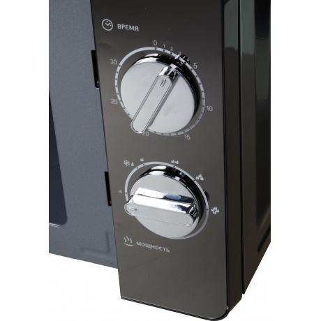 Микроволновая печь Hyundai HYM-M2007 20л. 700Вт черная/хром - фото 14