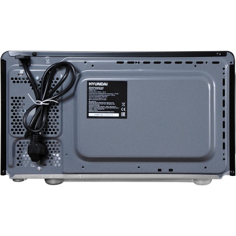 Микроволновая печь Hyundai HYM-M2007 20л. 700Вт черная/хром - фото 4