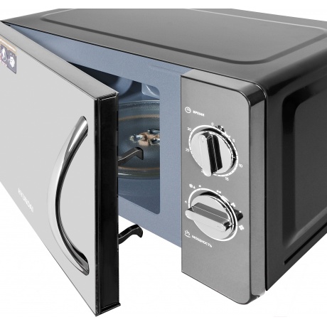 Микроволновая печь Hyundai HYM-M2007 20л. 700Вт черная/хром - фото 9