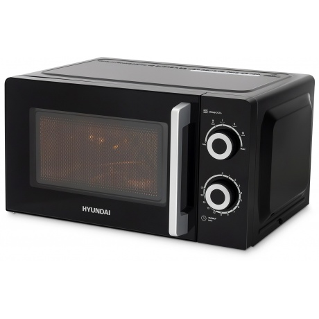 Микроволновая печь Hyundai HYM-M2054 20л. 700Вт черная/серебристый - фото 6