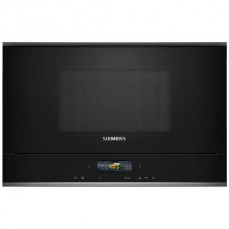 Встраиваемая икроволновая печь Siemens BF722R1B1 - фото 1