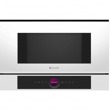 Встраиваемая микроволновая печь Bosch BFL7221W1 21л. 900Вт белая