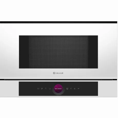 Встраиваемая микроволновая печь Bosch BFL7221W1 21л. 900Вт белая