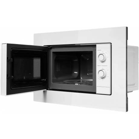 Встраиваемая микроволновая печь Midea MI50203W 20л. 700Вт, белая - фото 4