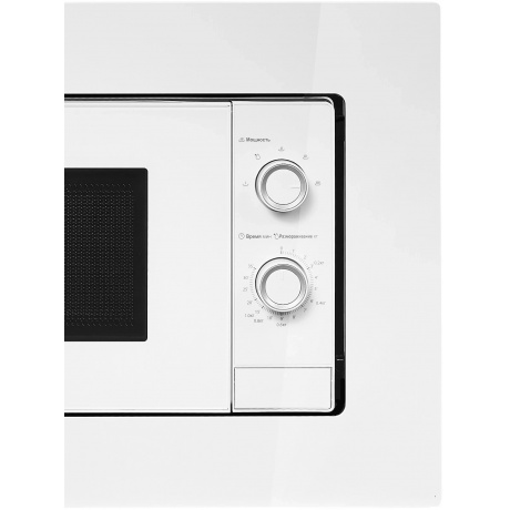 Встраиваемая микроволновая печь Midea MI50203W 20л. 700Вт, белая - фото 5