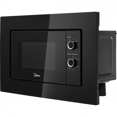 Встраиваемая микроволновая печь Midea MI50203B 20л. 700Вт, черная - фото 2