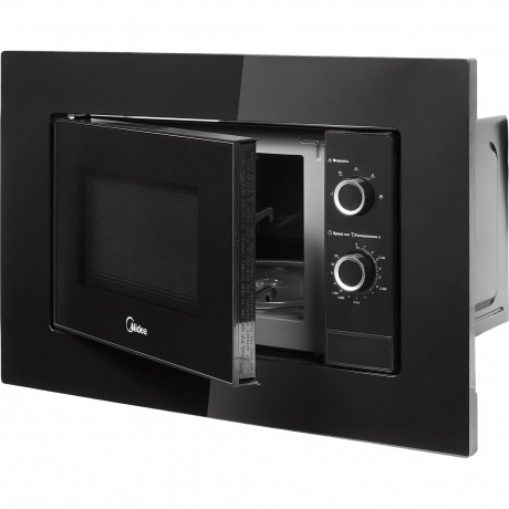 Встраиваемая микроволновая печь Midea MI50203B 20л. 700Вт, черная - фото 3