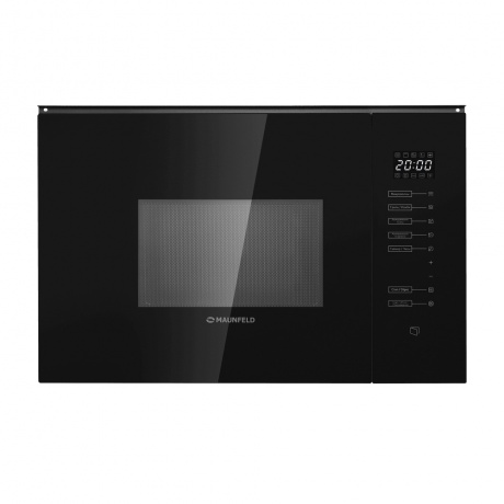 Встраиваемая микроволновая печь Maunfeld MBMO925SGB09 25л. 1450Вт, черная - фото 1
