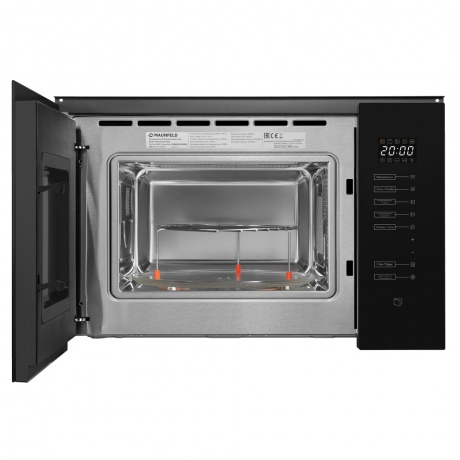 Встраиваемая микроволновая печь Maunfeld MBMO925SGB09 25л. 1450Вт, черная - фото 2