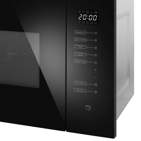 Встраиваемая микроволновая печь Maunfeld MBMO925SGB09 25л. 1450Вт, черная - фото 3