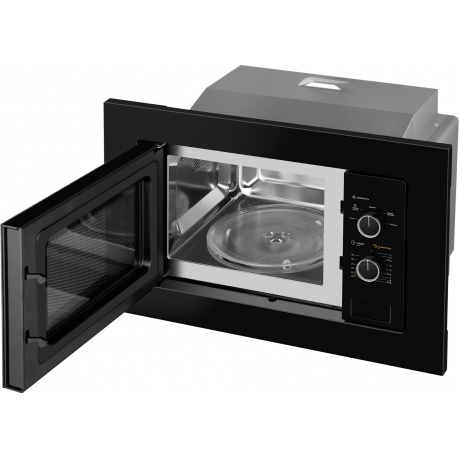 Встраиваемая микроволновая печь Weissgauff BMWO-206 20л. 800Вт, черная - фото 8