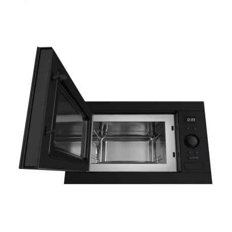 Встраиваемая микроволновая печь Weissgauff BMWO-256 25л., черная - фото 6
