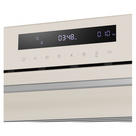 Встраиваемая микроволновая печь Maunfeld MBMO349GBG 34л. 900Вт бежевый - фото 4