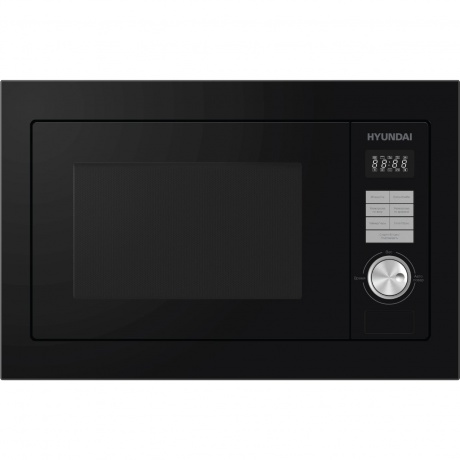 

Встраиваемая микроволновая печь Hyundai HBW 2544 BG 25л. 900Вт, черная, Черный