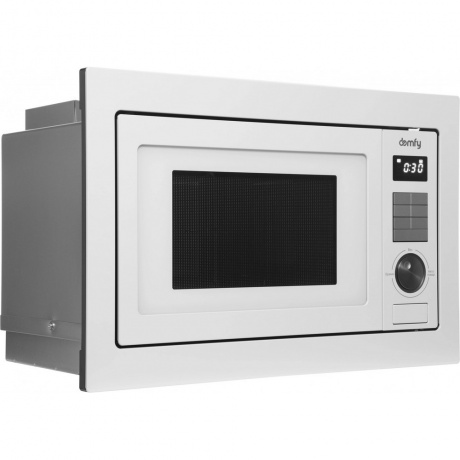 Встраиваемая микроволновая печь Domfy DM2540BW WG 25л. 900Вт, белая - фото 9